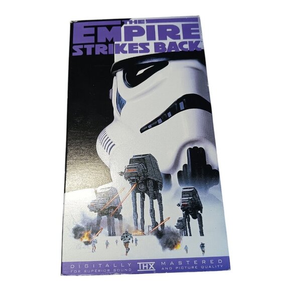 Star Wars Trilogy VHS Tapes Box Set THX Digitally Mastered Collectible Edition - Picture 6 of 16